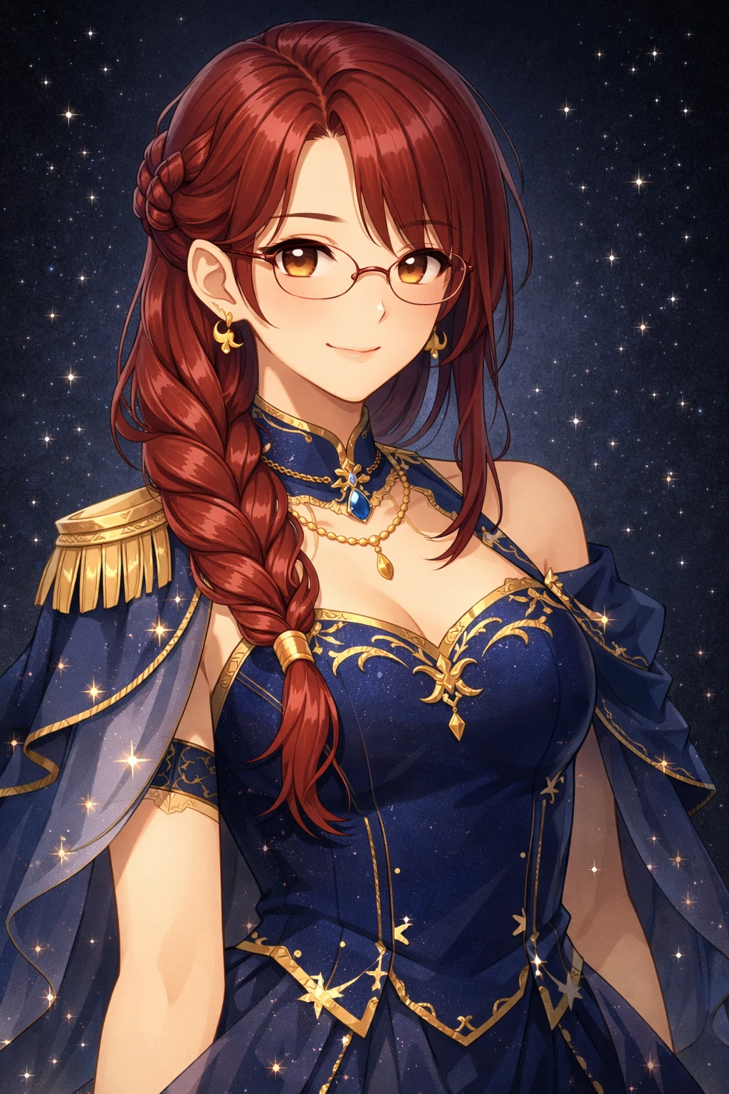 演星女アルデバラン 上半身